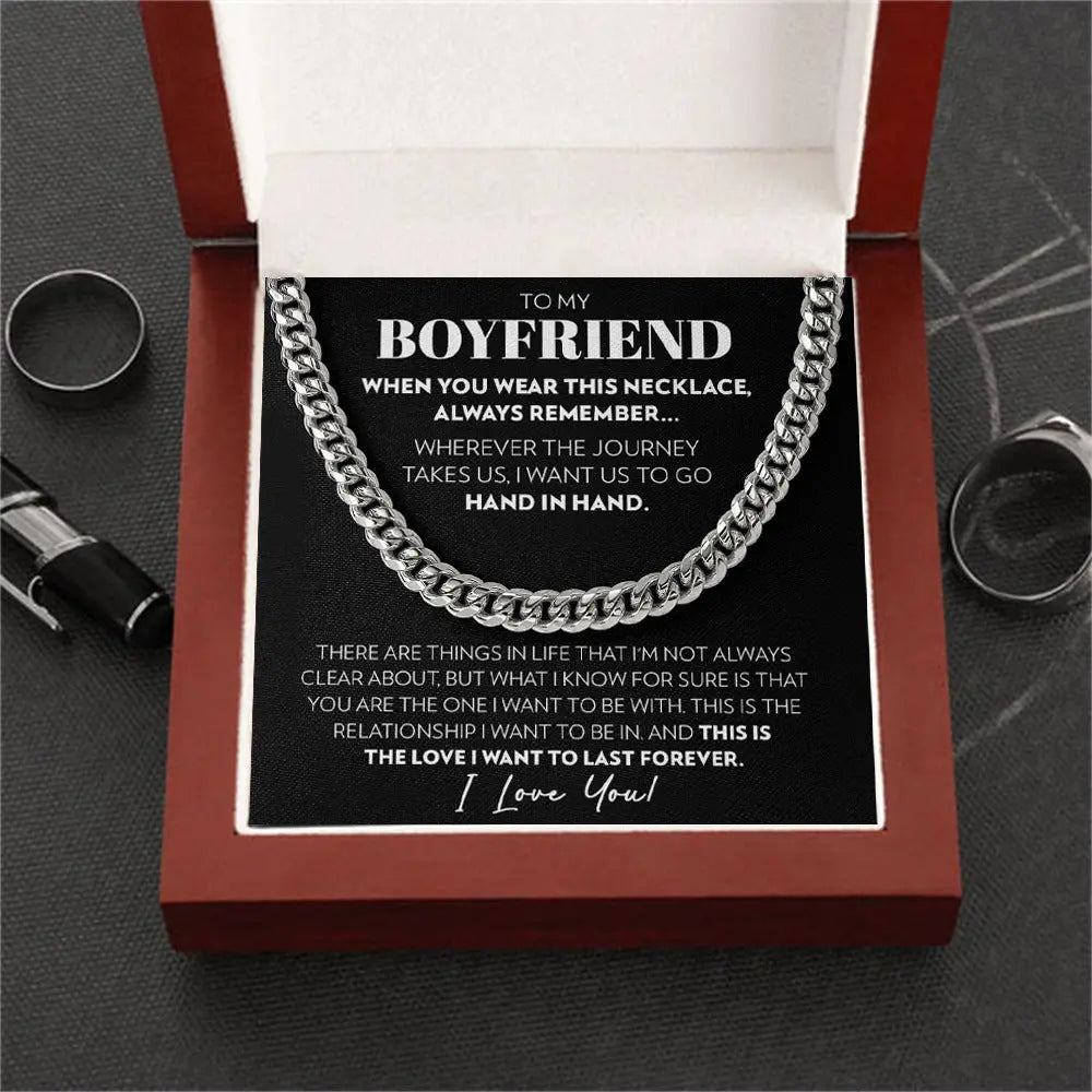 Stainless steel necklace for men