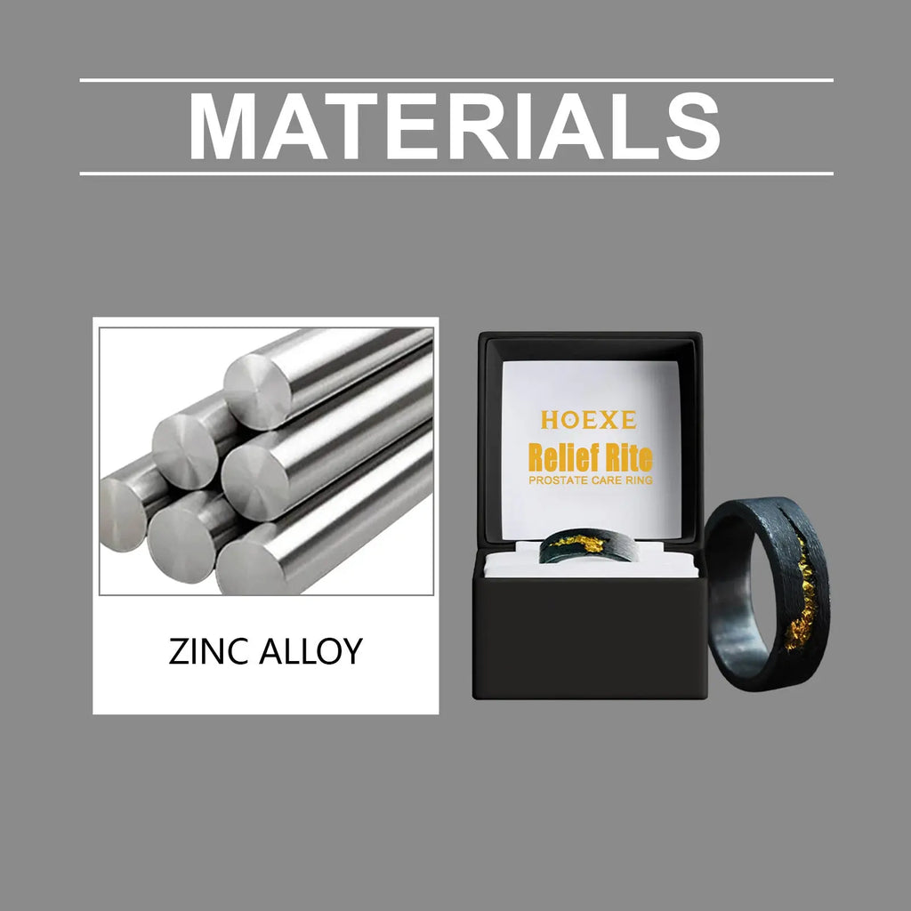 Hoexe Light Luxury Flow-Fire Ring, Relieve Physical Discomfort, Enhance Vitality Care For Men's Health Daily Portable