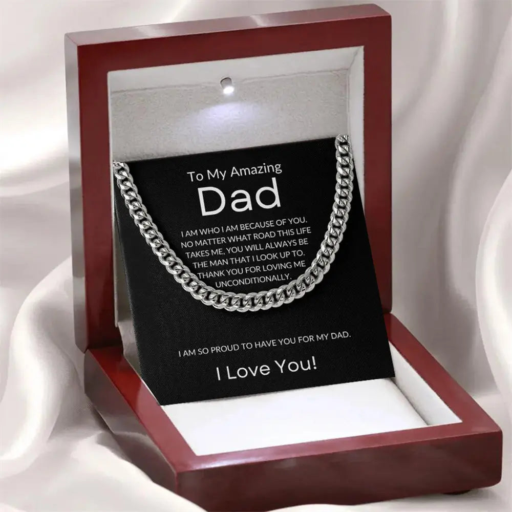 Cuban necklace thick chain collarbone chain accessory