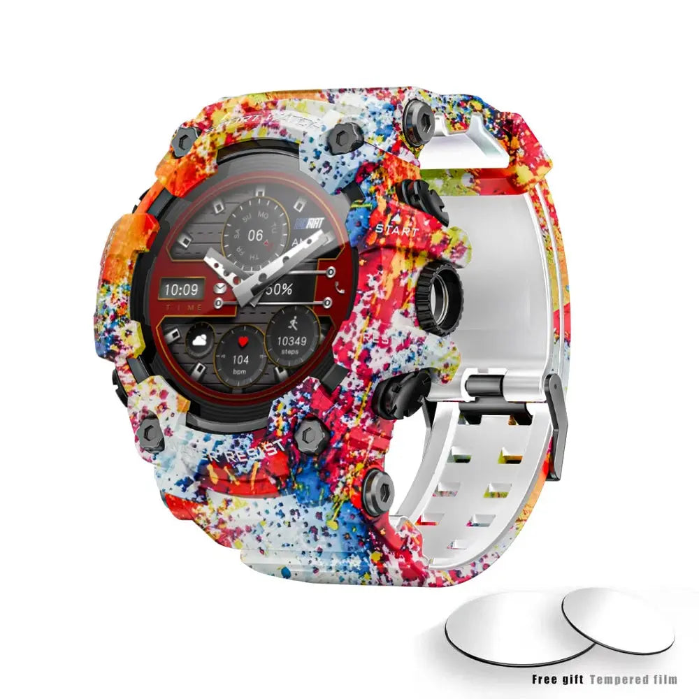 Outdoor sports smartwatch ATTACK GT Bluetooth call compass flashlight music eprolo