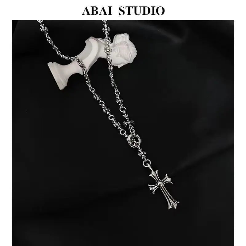 Classic Cross Necklace Cross Set Chain eprolo