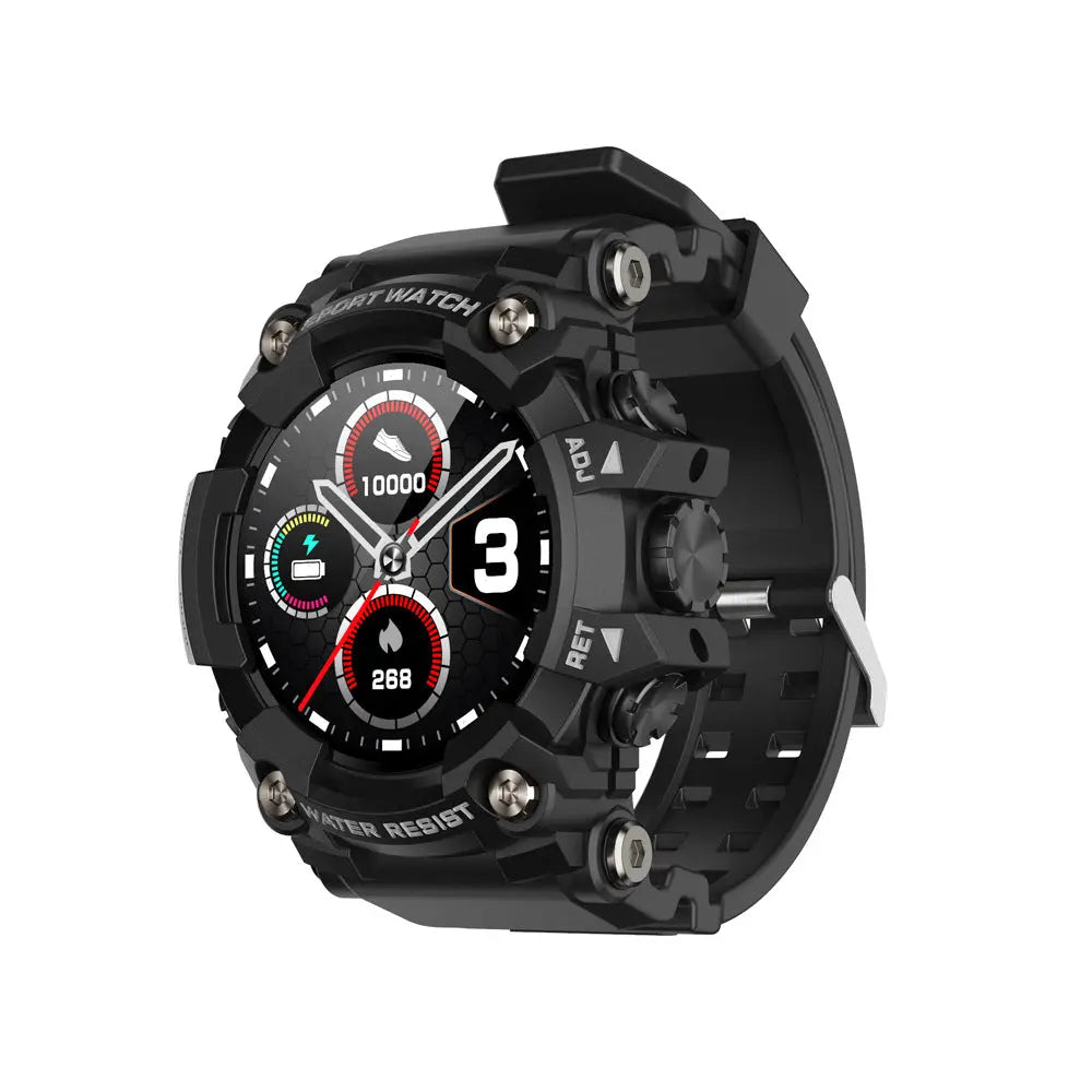 T6 Three proof Outdoor Sports Smart Watch 1.28-inch IP68 Waterproof Multiple Modes eprolo
