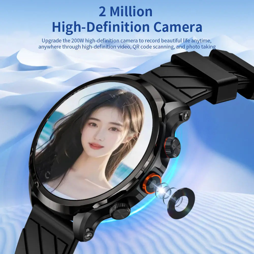 4G Smart Watch Independent Android System SIM Card Phone Watch WiFi eprolo