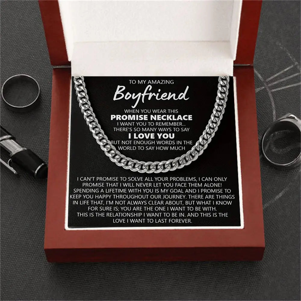 Stainless steel necklace for men