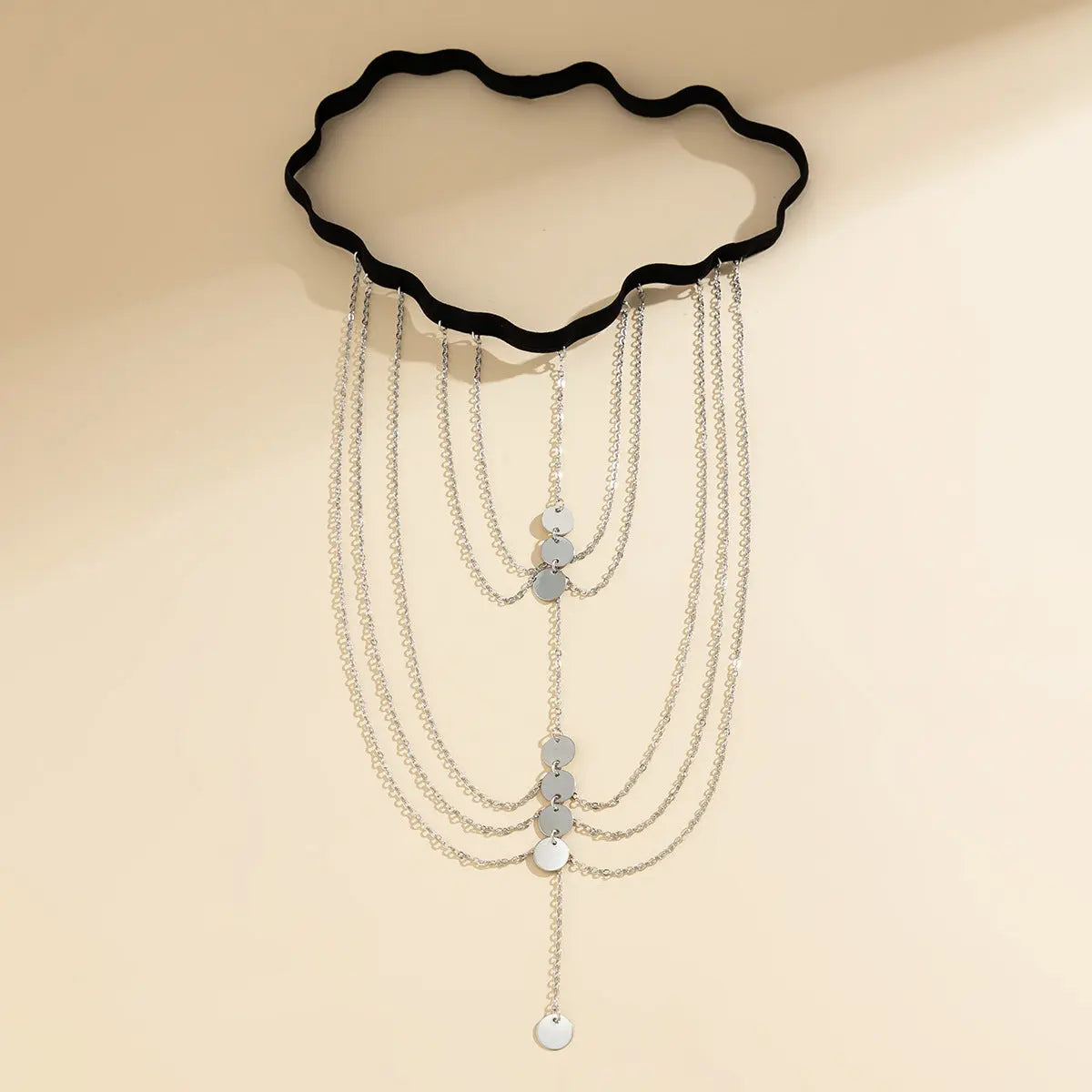 Pure desire butterfly tassel leg chain female sweet cool multi-layer chain star shaped leg ring sexy thigh chain eprolo