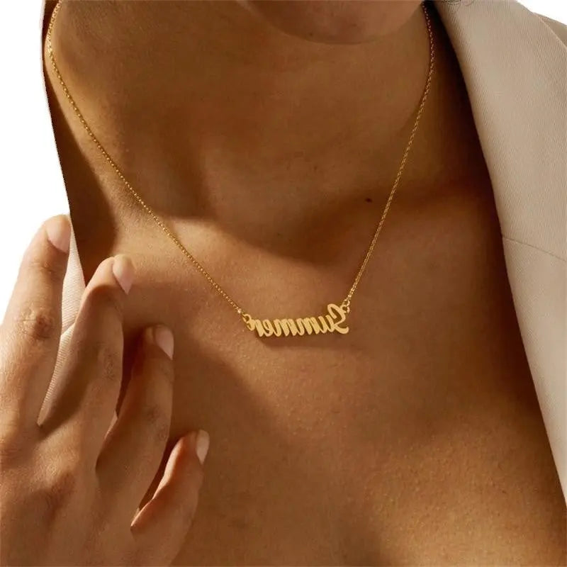 Personalized necklace 18K gold-plated personalized name necklace, birthday gift, Mother's Day gift eprolo