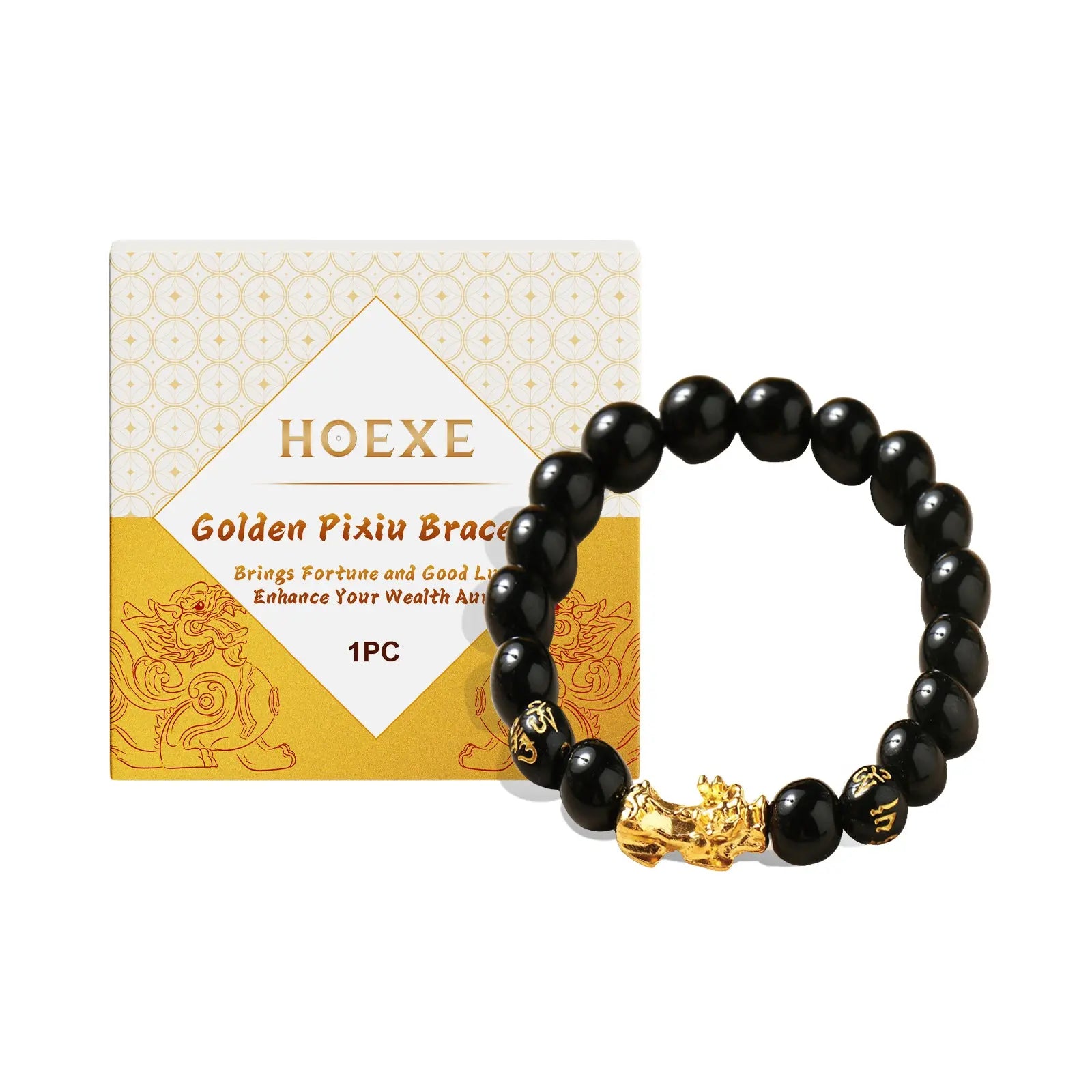 Gold Pixiu Beaded Bracelet Beautiful Meaning Of Male And Female Couples Hand String Fashion Elegant Collocation Accessories