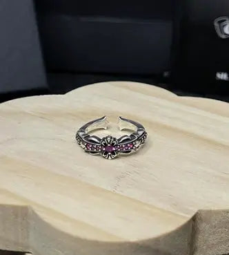 Vintage Silver Cross Men's and Women's Ring