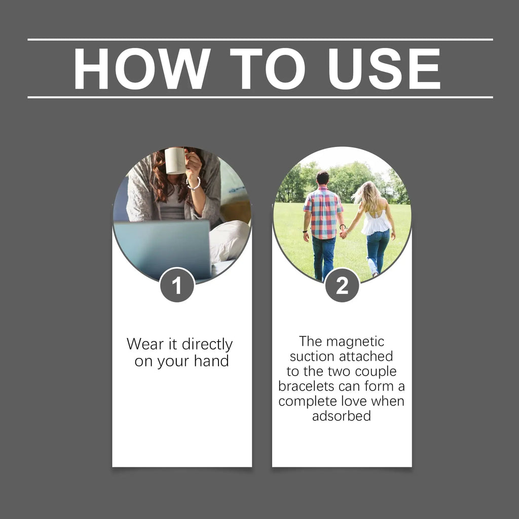 Couples Link Bracelet, Men And Women Link Hand Decoration Accessories Comfortable Durable Bracelet eprolo