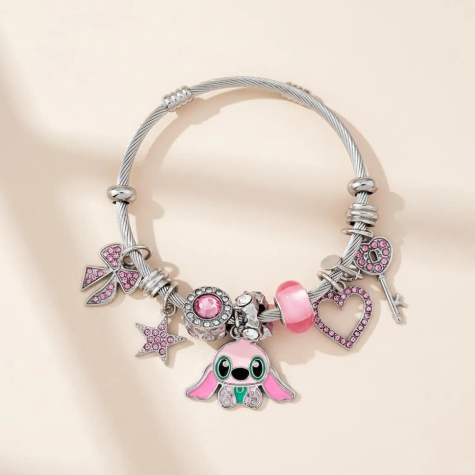 Stitch Anime Character Plush Toy and Lilo &amp; Stitch Bracelet Accessories eprolo