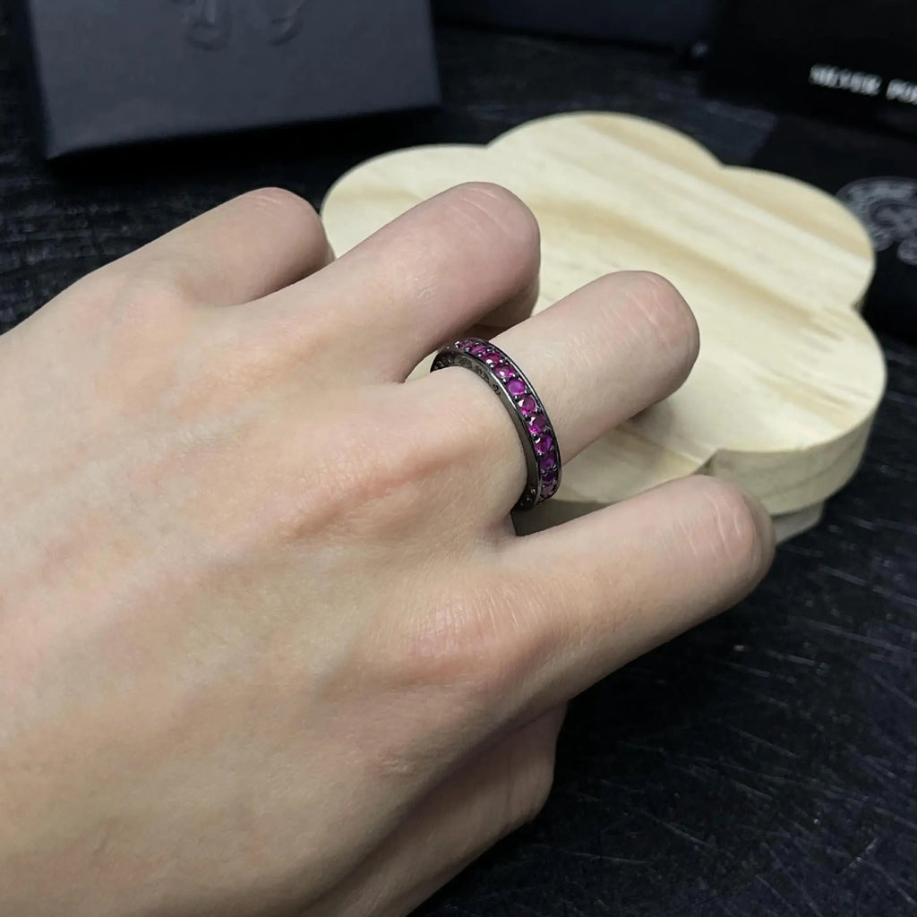 Vintage Silver Cross Men's and Women's Ring