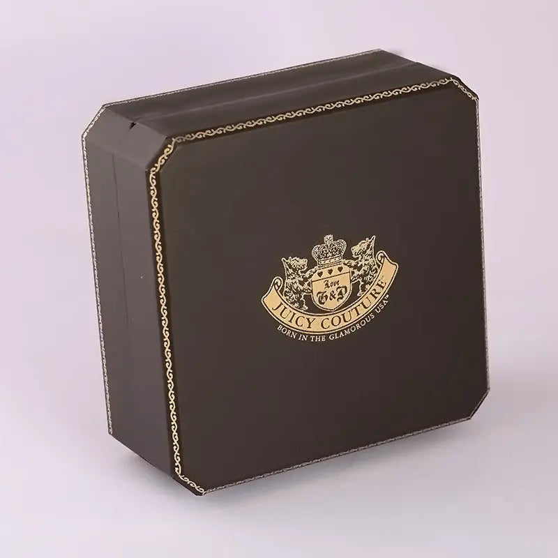 Enamel glazed diamond studded metal letters Barbie pink lipstick rotatable pendant necklace eprolo