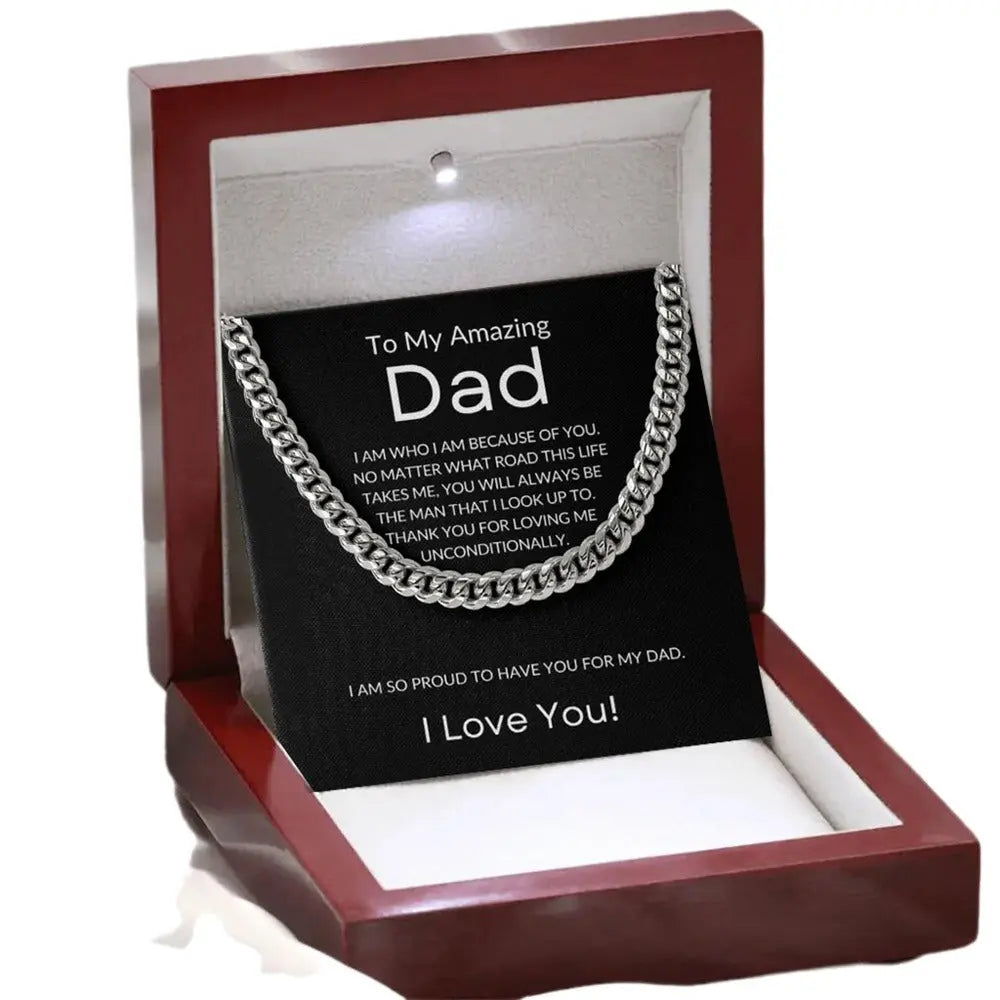 Cuban necklace thick chain collarbone chain accessory