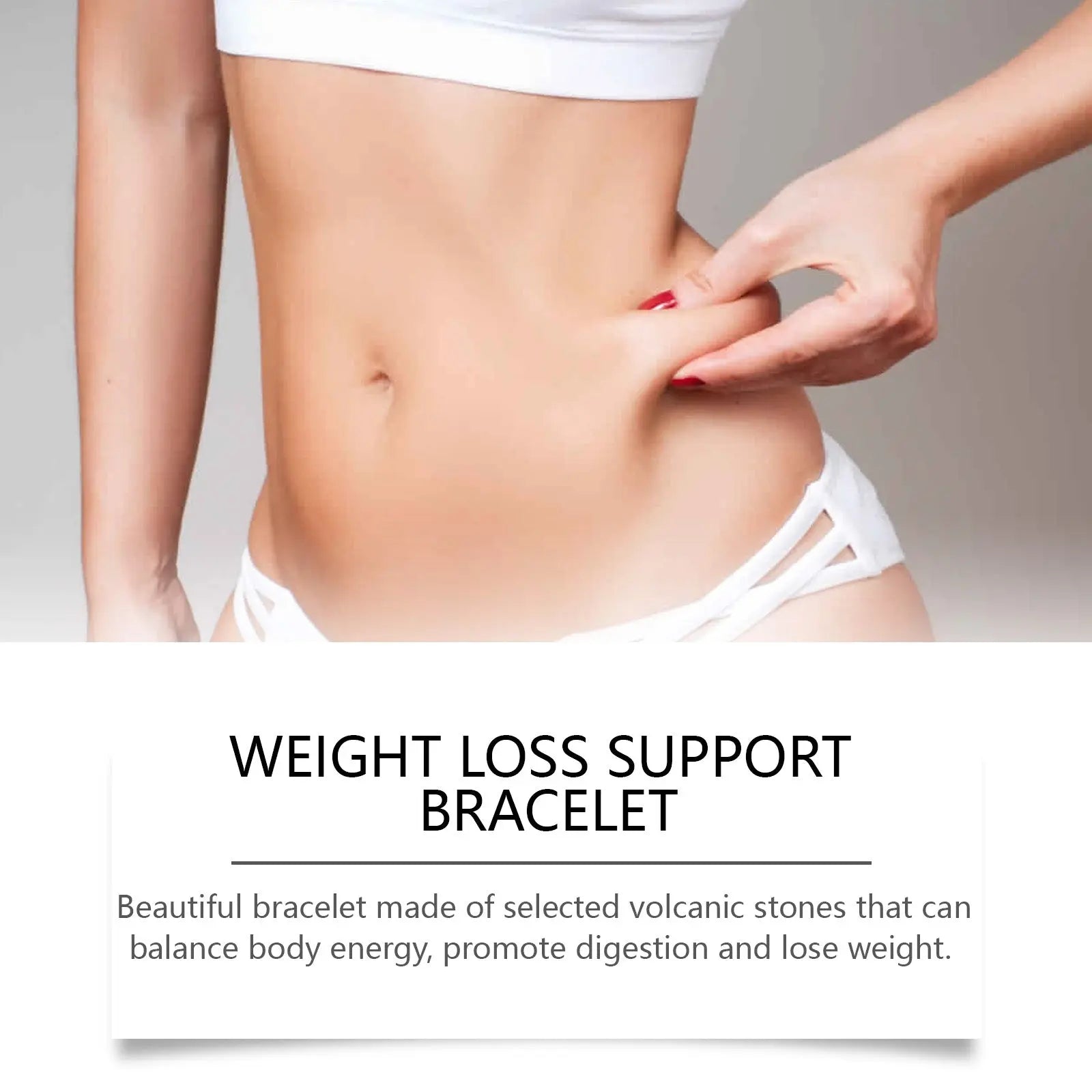 Jewelry Bracelet, Jewelry Beads String Colorful Volcanic Stone Bracelet Female Adjustable Braided Beading eprolo