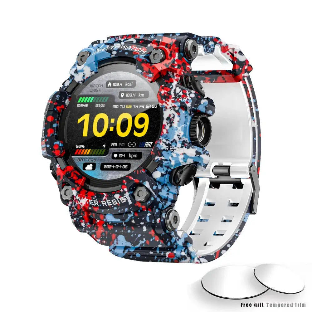 Outdoor sports smartwatch ATTACK GT Bluetooth call compass flashlight music eprolo