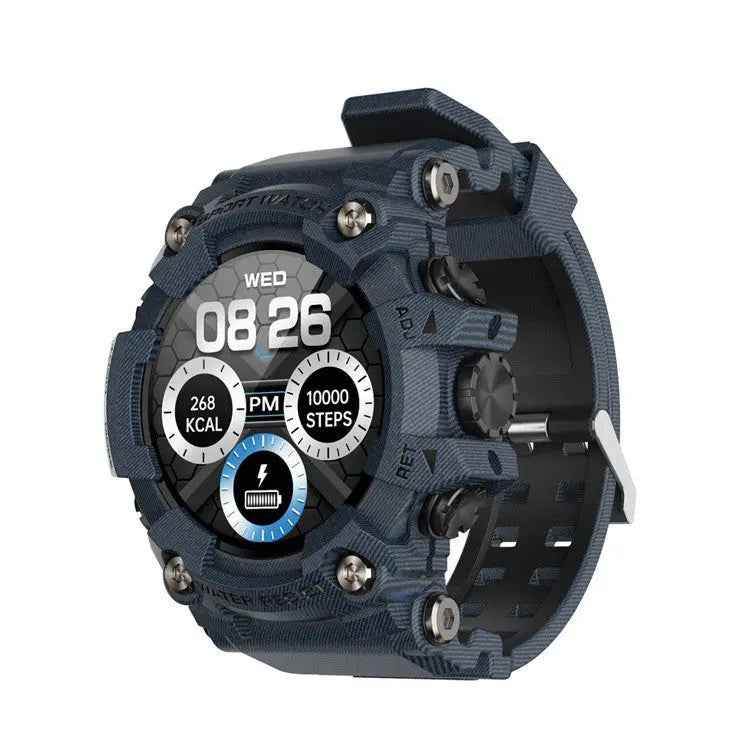 T6 Three proof Outdoor Sports Smart Watch 1.28-inch IP68 Waterproof Multiple Modes eprolo