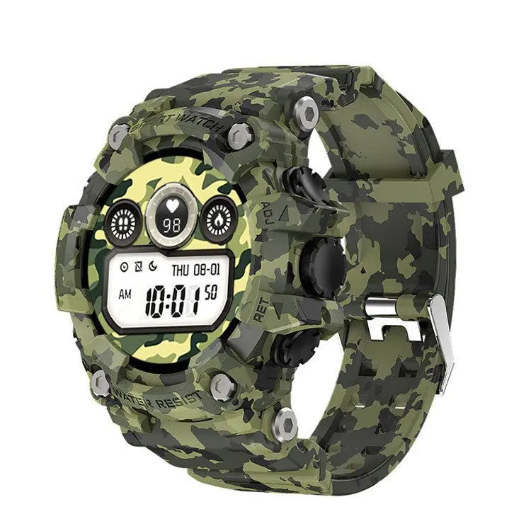 T6 Three proof Outdoor Sports Smart Watch 1.28-inch IP68 Waterproof Multiple Modes eprolo