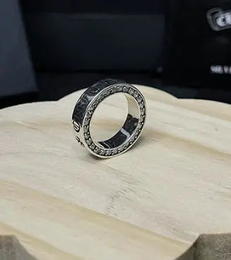 Vintage Silver Cross Men's and Women's Ring