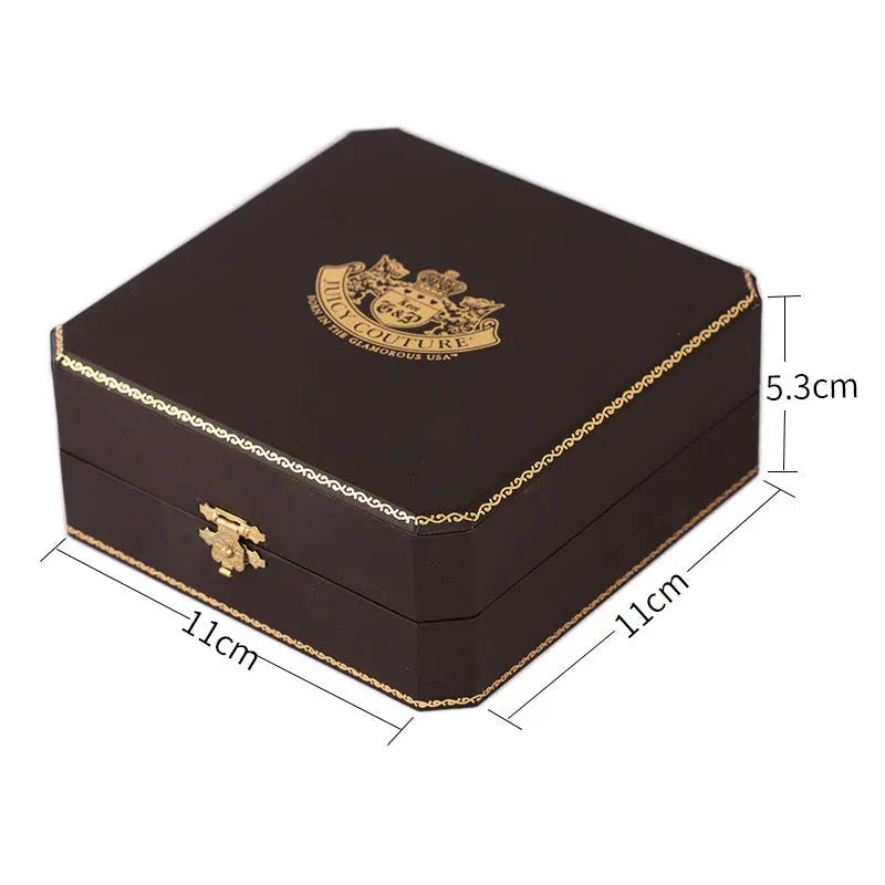 Diamond inlaid crystal zircon diamond chain pink eprolo