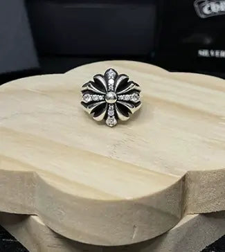 Vintage Silver Cross Men's and Women's Ring