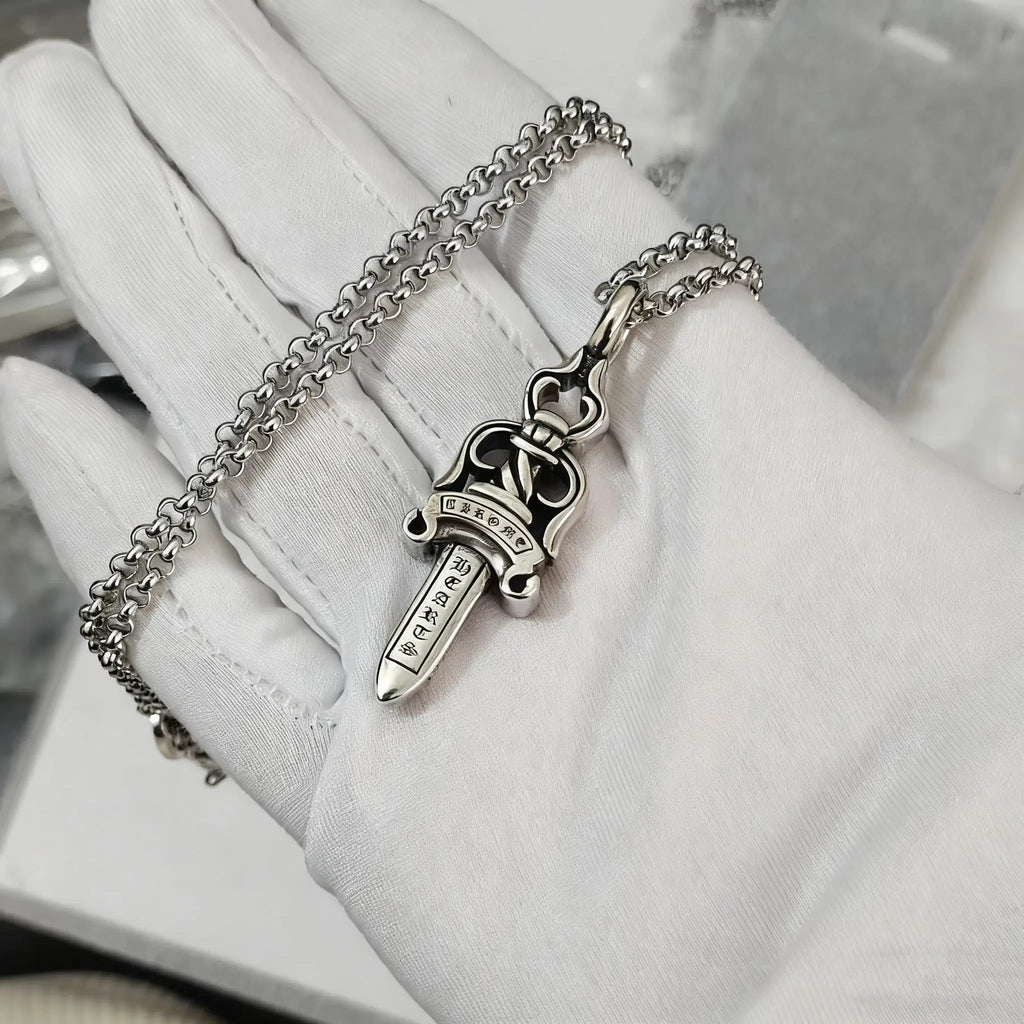 Hexagram Star Sword Anchor Pendant eprolo