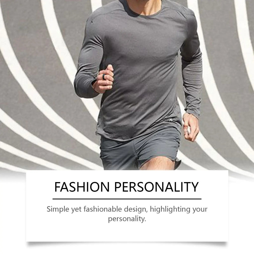 Hoexe Light Luxury Flow-Fire Ring, Relieve Physical Discomfort, Enhance Vitality Care For Men's Health Daily Portable