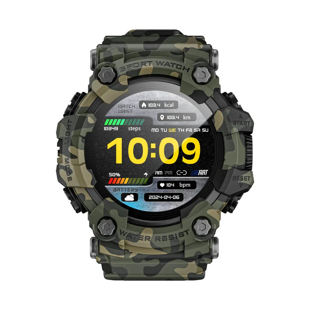 Outdoor sports smartwatch ATTACK GT Bluetooth call compass flashlight music eprolo